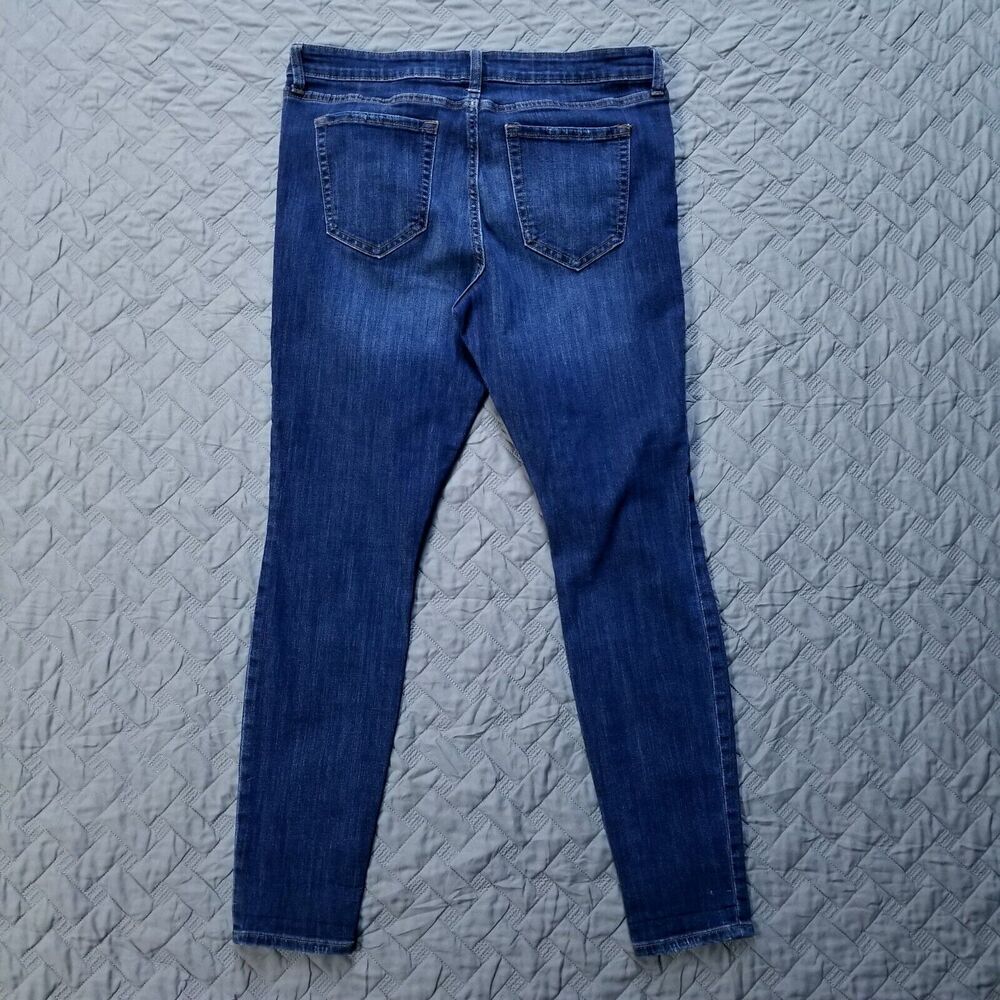 Gap Jeans Womens 12/31 Blue Slim Fit Legging Dark Wash American Denim - Picture 2 of 11